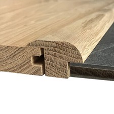 Solid Oak Floor Threshold | Wood to Carpet | Carpet/Tile/Laminate/Wood Flooring