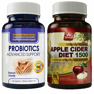 Probiotic Digestive Support & Apple Cider Vinegar Weight Management Supplement