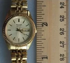 Vintage Pulsar Day & Date Quartz Watch by Seiko V783-X003 Bracelet Band New Batt
