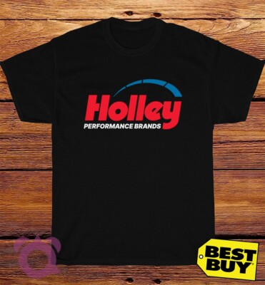 New Holley Performance Logo American Funny T-Shirt Made In USA Size S to 5XL