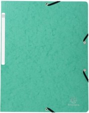 Eckspannmappe aus Manila-Karton 355g Nature Future, für Format DIN A4 Grün