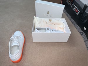 Gucci Kids Shoes Unisex Size 33 White 