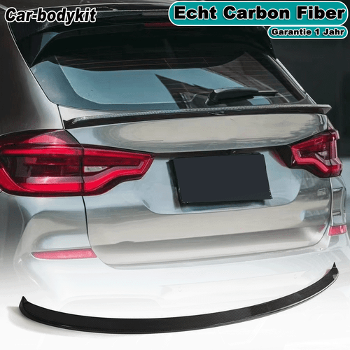 Spoiler posteriore centrale in carbonio per BMW X3 G01 X3M F97 2018-25 ala posteriore labbro spoiler - Foto 1 di 12