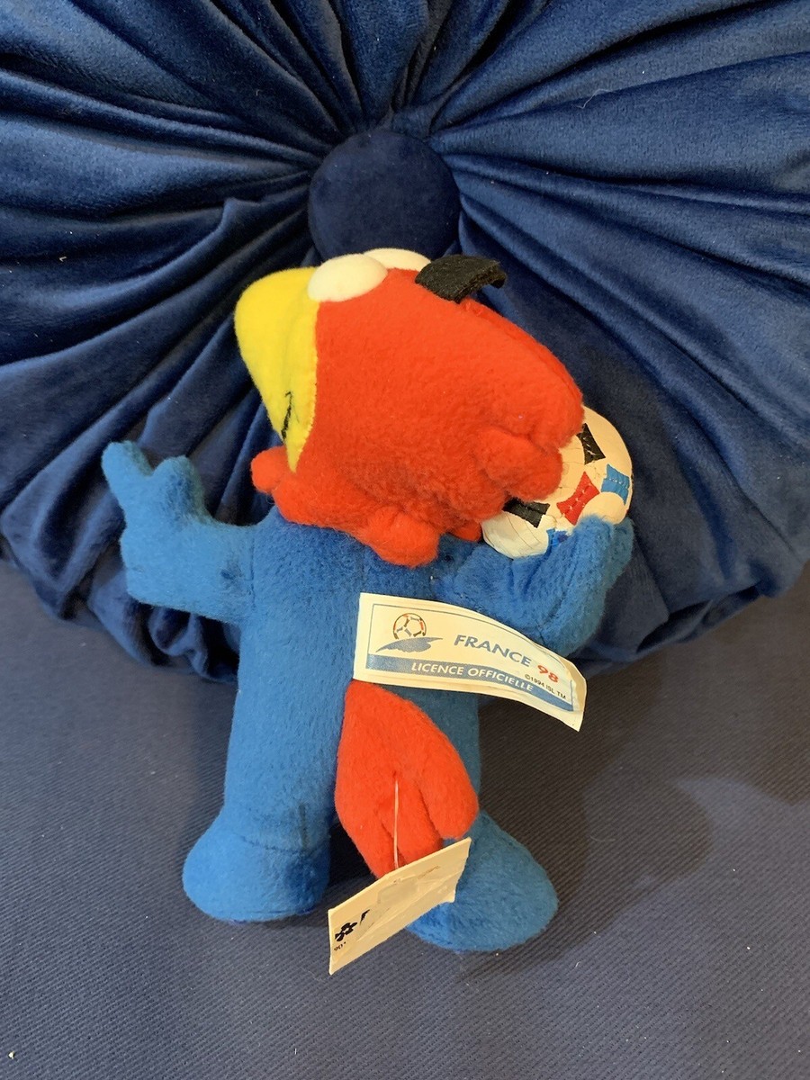 Peluche Footix Mascota De Francia 1998 22 Cm Usado