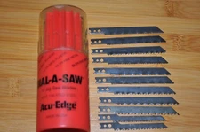 JIG SAW BLADES 11 PIECES DIAL- A- SAW ACU-EDGE  MADE IN USA 
