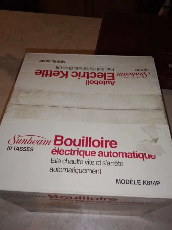 Hervidor eléctrico de ebullición rápida Sunbeam Autoboil 10 tazas nuevo en caja Foto 4 de 4