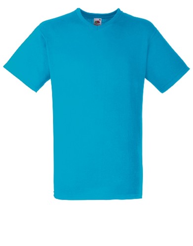 Fruit of The Loom Valueweight camiseta Cuello En V Básico Liso Nueva - Imagen 9 de 23