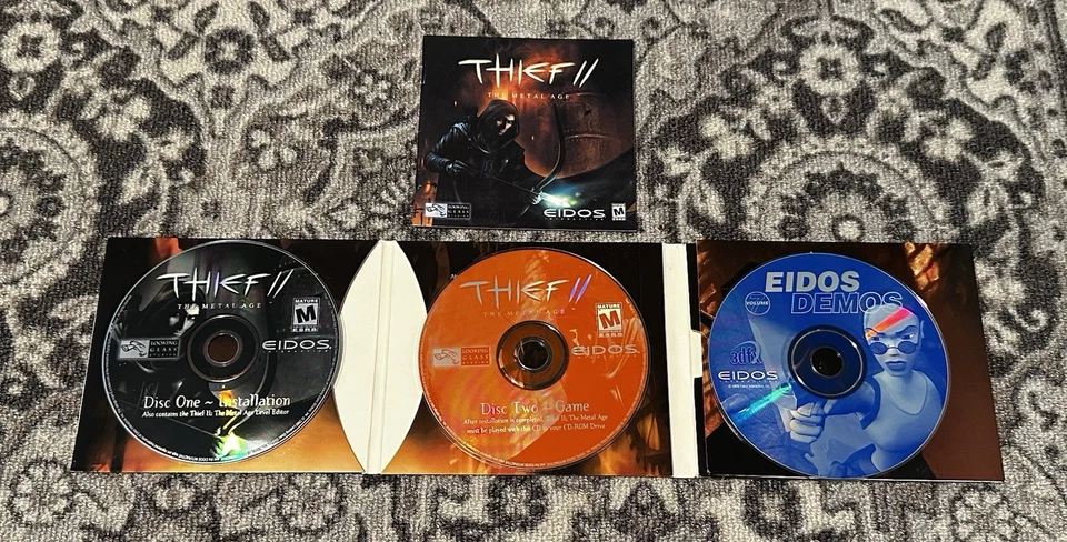 Thief II: The Metal Age (PC, 2000) Trapezoid Big Box - Image 3 of 4