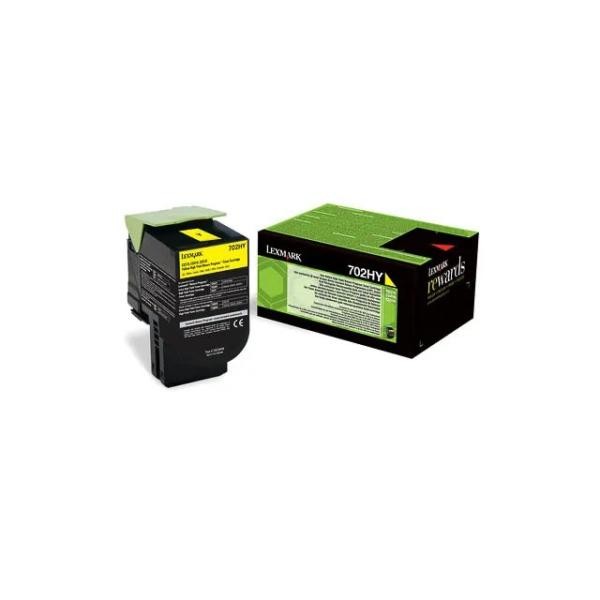 Lexmark 70C2Hy0 Gelb Toner (0734646436854) (70C2HY0)-image