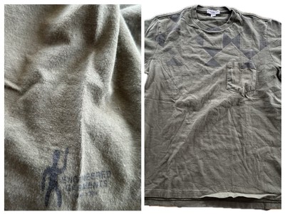Engineered Garments New York T Shirt Men's Small Graphic Logo Made in Canada