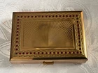 Very Rare Valuable REUGE Music Box from Switzerland Powder Box with Mirror 1950