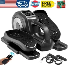 Under Desk Elliptical 2025 Upgraded Ellipse Leg Exerciser Seated Remote Control
