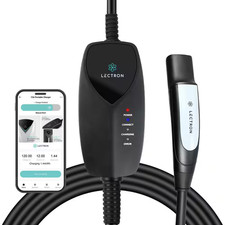 Level 1 Tesla EV Charger Wifi -120V, 12A, 16 Ft. NEMA 5-15 Plug-Compatible with
