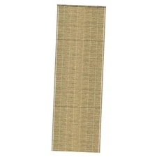  Burnt Bamboo Cordless Window Shade - Natural, 24"W x 72"H Natural Burnt Bamboo