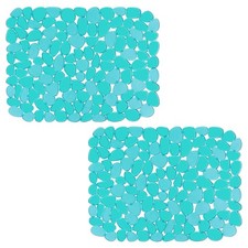 Pebble Sink Mats for Stainless Steel PorcelainSink, PVC Sink Saddle Protect...