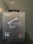 NEW Samsung T9 2TB Portable SSD Up to 2000MB/s Gen2 USB 3.2 MU-PG2T0B/AM Sealed