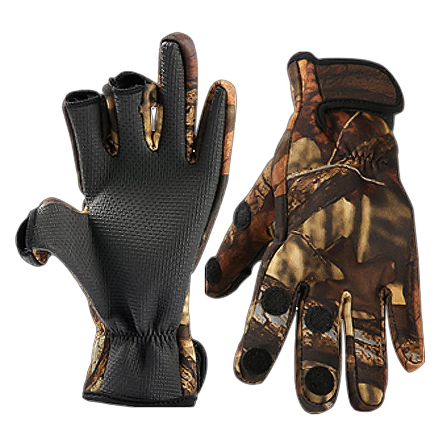 1 Pair Fishing Gloves, Non Slip Gloves, Off Road Gloves, OutdoorSpo...