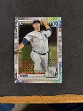 2020 Bowman Chrome 1st Tarik Skubal #BCP-108 Mojo Mega Box Refractor RC Card
