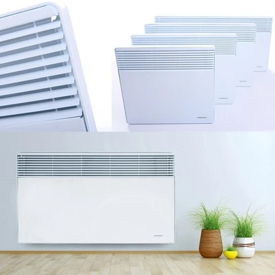 THERMOVAL Elektroheizung Konvektor Heizgerät Thermostat Heizung Radiator Heizer 1 - 2,5 kW