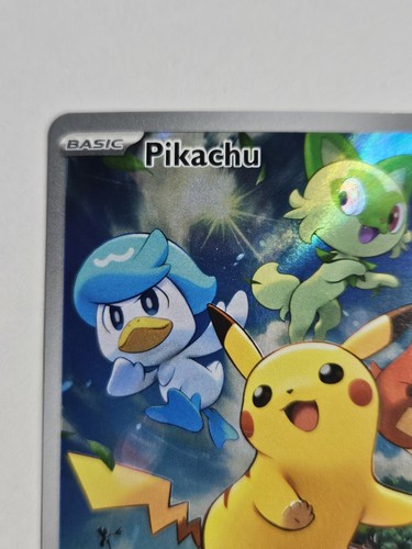 Pikachu - 027 Sv: Scarlet & Violet Promo Cards - Picture 3 of 15