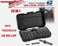 24 in 1 Magnetic Screwdriver Set, DIY Ratchet Screwdriver Set, Multi Bit Magneti