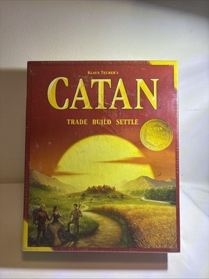 NEW SEALED Catan Trade Build Settle Board Game  MFG3071