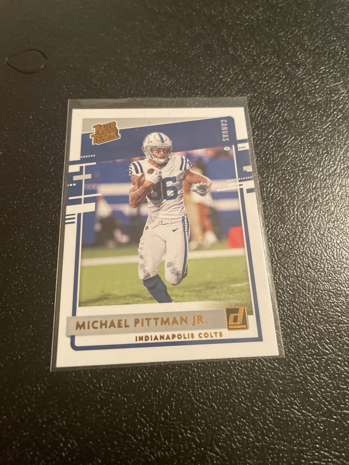 2020 Panini Donruss - Rated Rookie Michael Pittman Jr. #322 Canvas (RC)