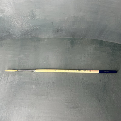 Vintage Winsor & Newton Inc. Series 860 Round Script Brush Size 3 Japan