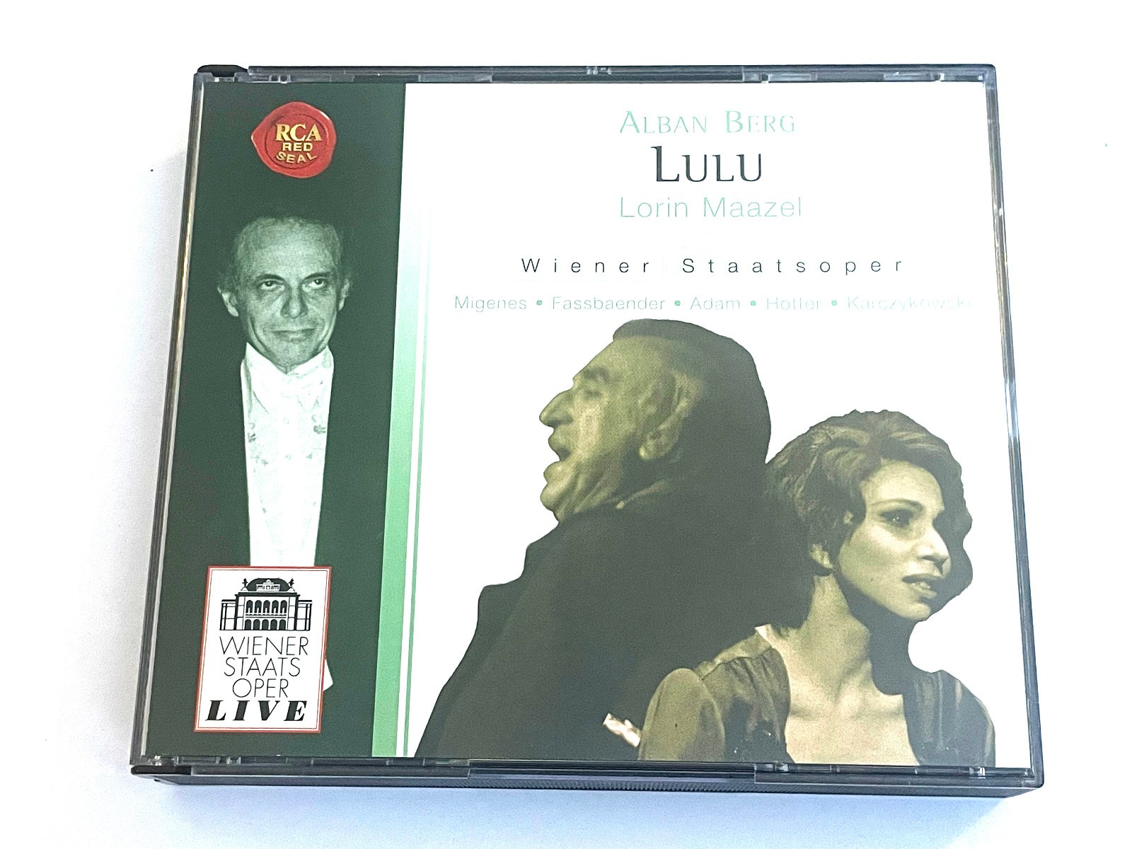 Alban Berg - Lulu (3 x CD, 1998) Lorin Maazel / Wiener Staatsoper Live