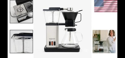 Simply Good Coffee Maker Plastic-Free  8 Cups Fully Automatic Stainless Steel