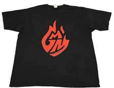 Good Mythical Morning Logo Black Short Sleeve Shirt Adult Size XL