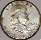 1954 Franklin Half Dollar
