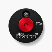 The Revolver &trade; v2 Discreet Preportioned Powdered Snuff Dispenser Bottle Box RED