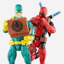 2023 Marvel Legends Deadpool & Hydra Bob 2-Pack SDCC Exclusive Sealed Shipper