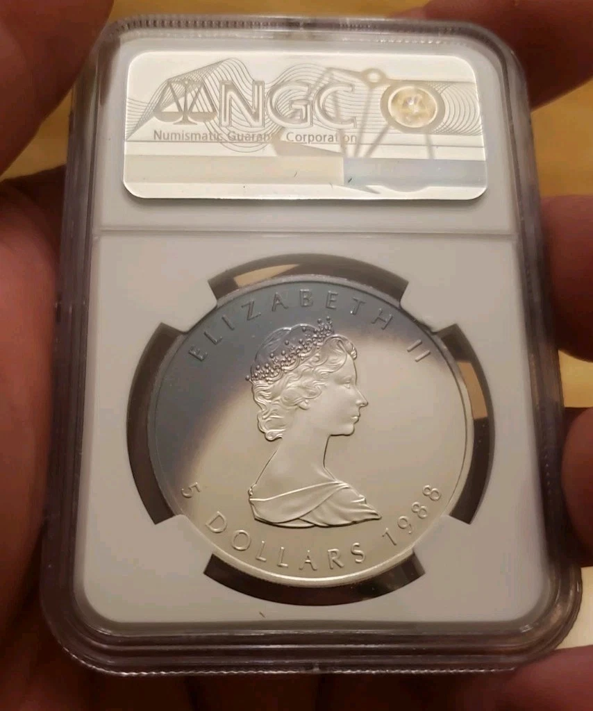Canadian Maple Leaf Grade MS 68 Silver Bullion Coins for sale | eBay