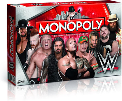  Monopoly World Wrestling Entertainment WWE - NEU - Geschicklichkeitsspiel