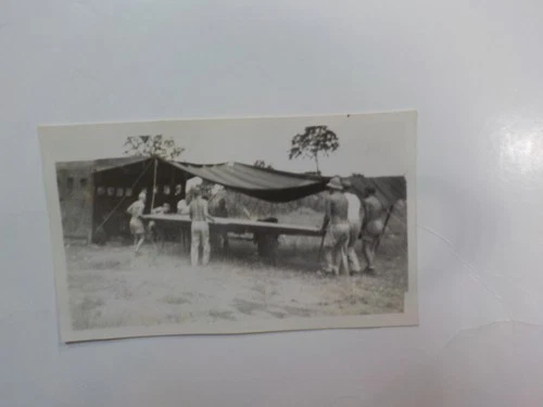 WW2 Photo Military Aircraft Wing Misamari India Photograph WW II Militaria WWII