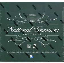 2018 PANINI NATIONAL TREASURES FOOTBALL HOBBY BOX