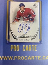 2021-22 UPPER DECK SP AUTHENTIC FUTURE WATCH AUTO 146/999 Cole Caufield