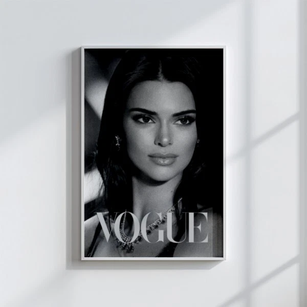 Kendall Jenner Vogue, Fashion Print, Wall Art | Modern Wall Decor
Opens in a new window or tab