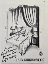 John Widdicomb Co Grand Rapids MI America's Finest Furniture Print Ad 1942