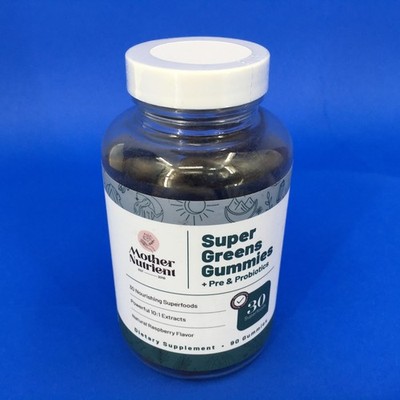 Mother Nutrient Super Greens Pre & Pro Biotics 90 Gummies