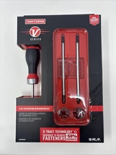 New CRAFTSMAN V-Series 18PC 3-in-1 Ratcheting Screwdriver Set CMHT68142V