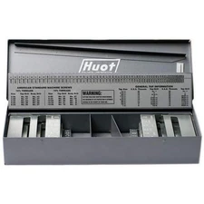 HUOT 11550 Drill Bit Case,Stub Length,115pc 18EC47