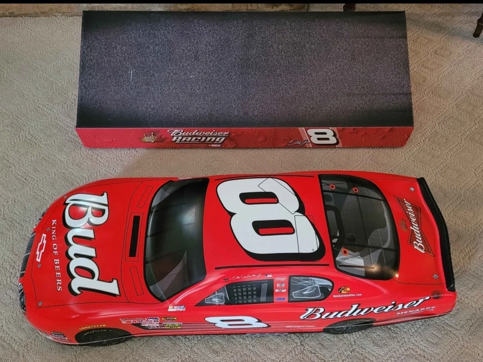 NASCAR 2006 Dale Earnhardt Jr Budweiser exhibición promocional escala 1:6 pista de coche Foto 2 de 4