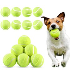 20 Pieces Dog Tennis Balls 2 Inch Mini Tennis Balls for Small Dog Pet Fetchin...