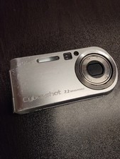 Sony DSC-P200 Digital Compact Camera 7.2MP Silver CCD Sensor Tested Works