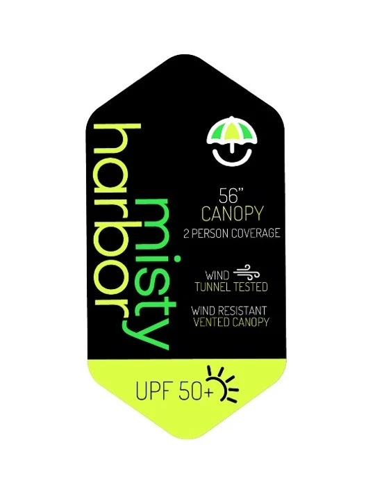 Betsey Johnson  Design Multicolored Blue Handle Auto Open Umbrella NWT Umbrella - Image 3 of 3