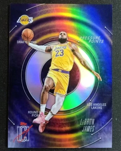 2025 Topps Signature LeBron James Base (RAW)