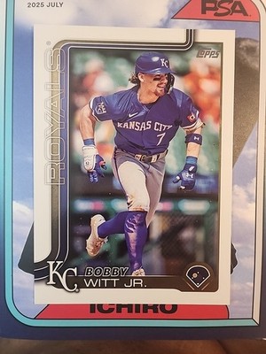 2025 Topps Series 1 Superbox Bobby Witt Jr. Jumbo 8 x 5.75 SP Exclusive Royals 